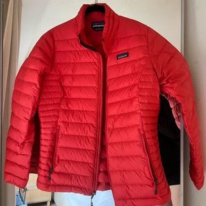 Red Patagonia Down Puffer